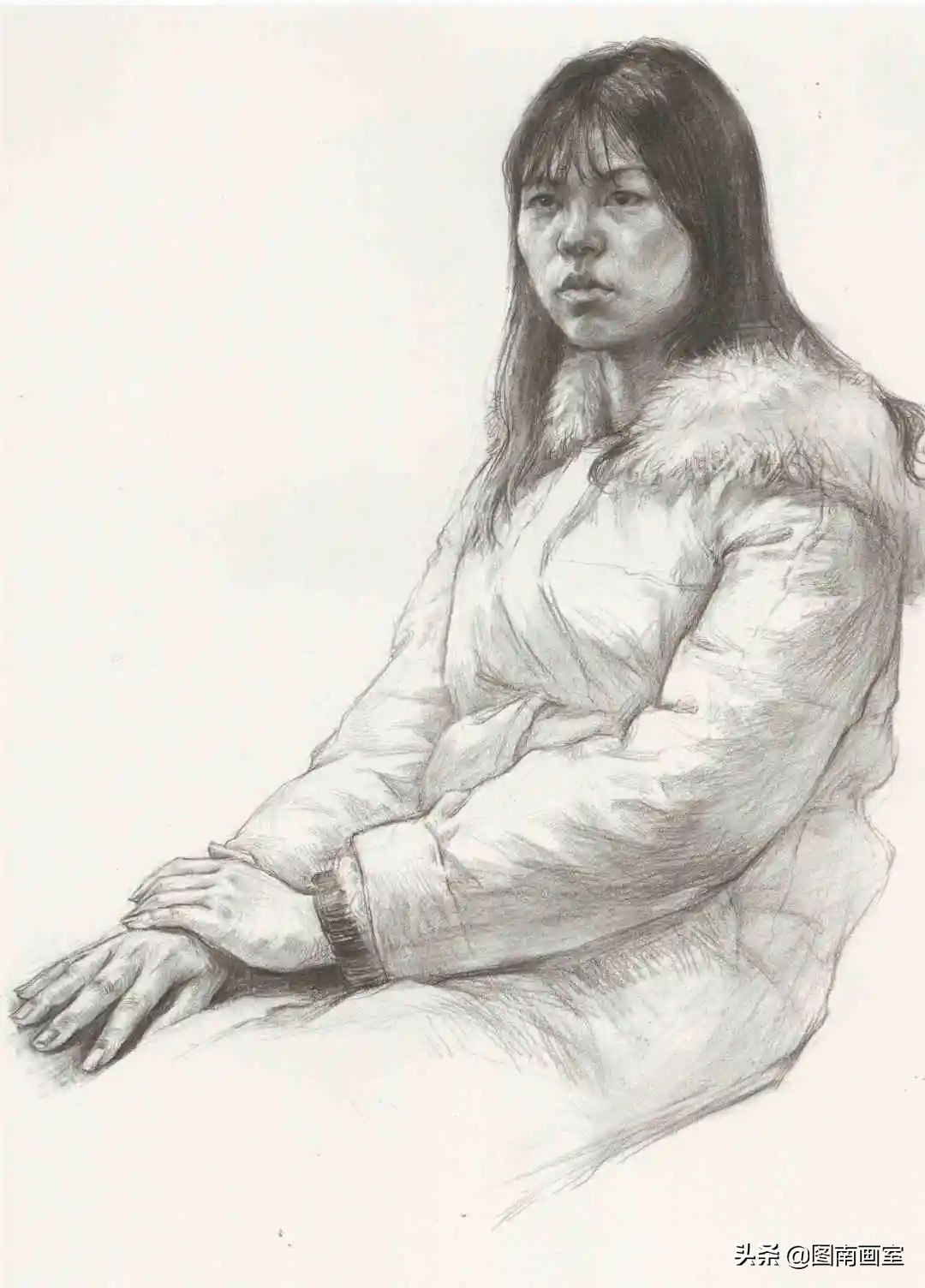 中国美术学院素描头像高分作品,全国素描高分作品