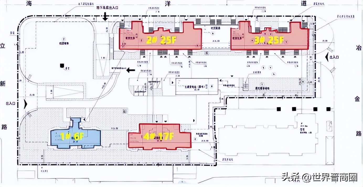 鹏飞战备楼地块南开学苑规划,天津土拍第三轮滨海地块