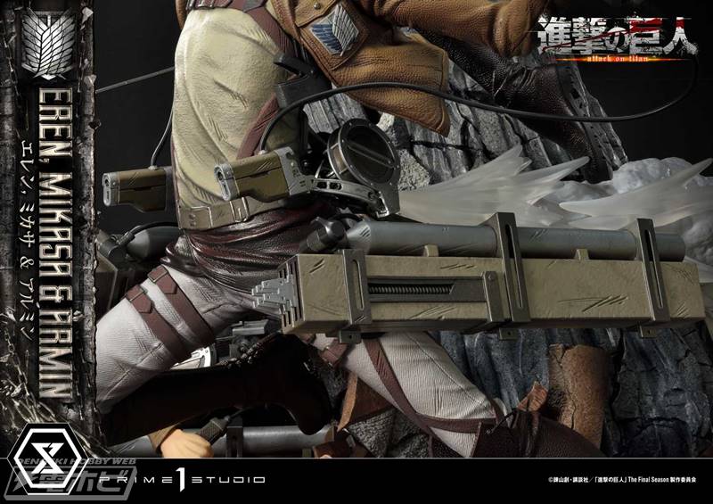 进击的巨人艾伦最终季手办,《进击的巨人》始祖艾伦手办