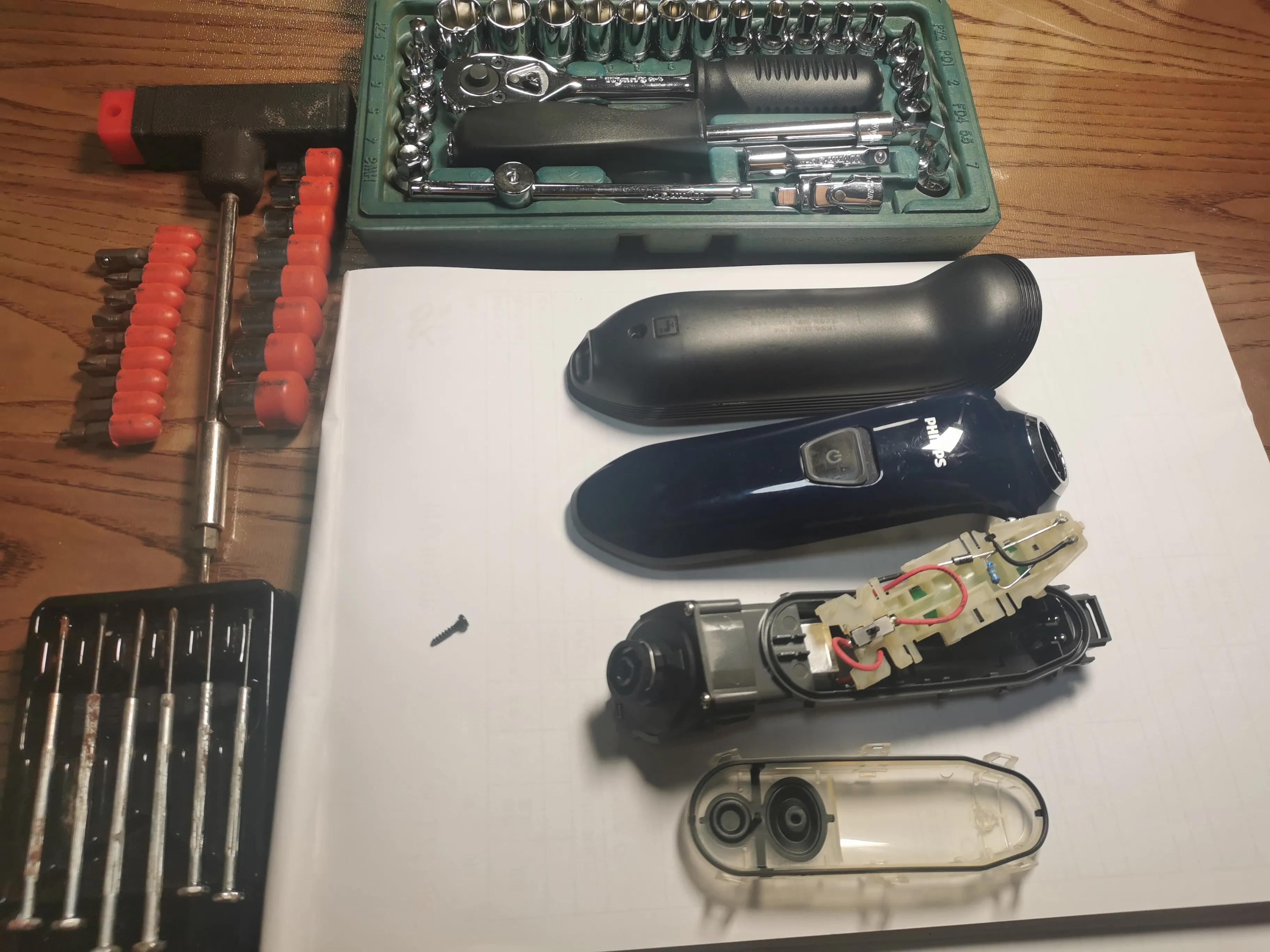 飞利浦老人刮胡刀,飞利浦刮胡刀电路图