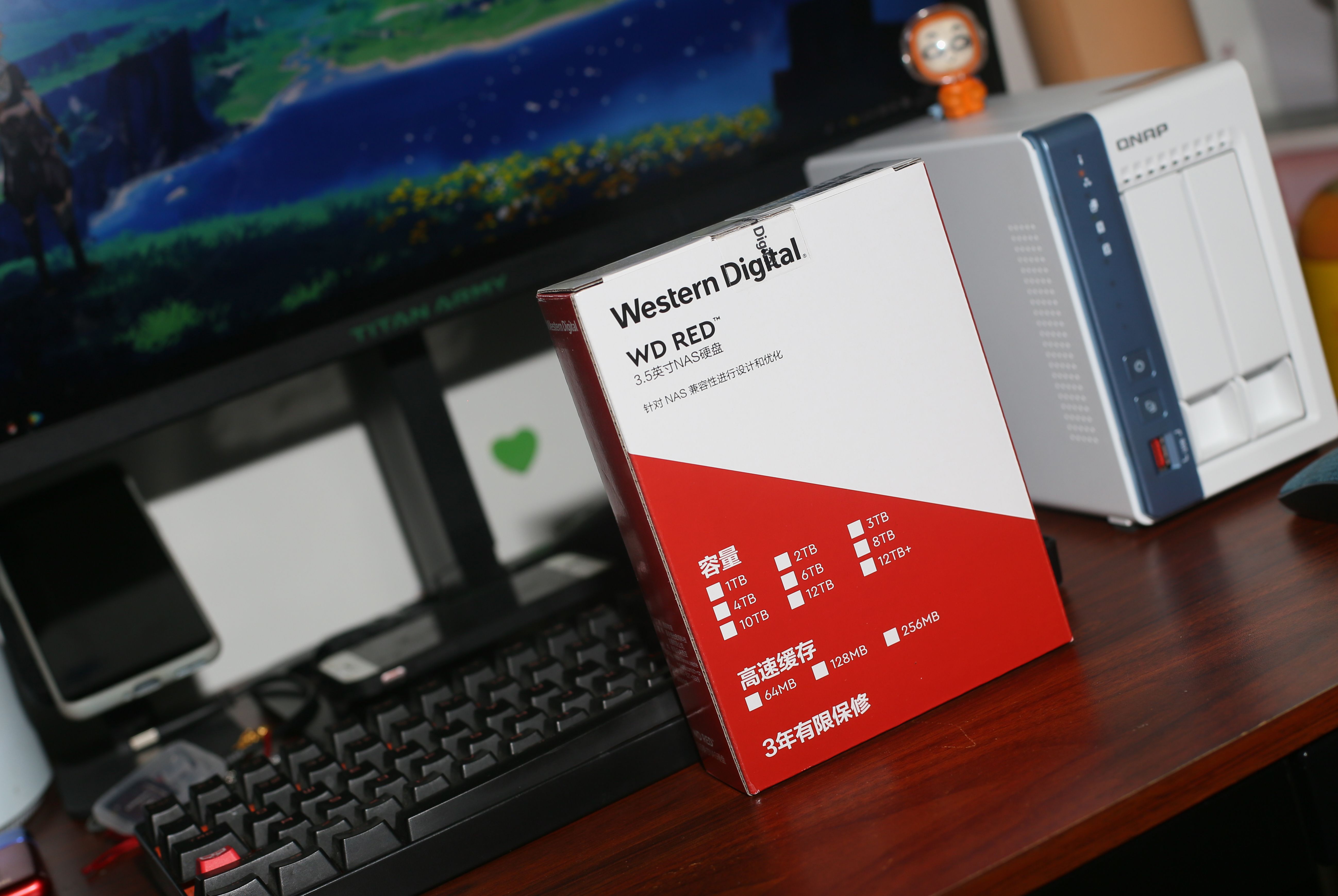 尝试硬盘+网盘我上车了NAS，小白第一款威联通TS-262C+红盘养成记