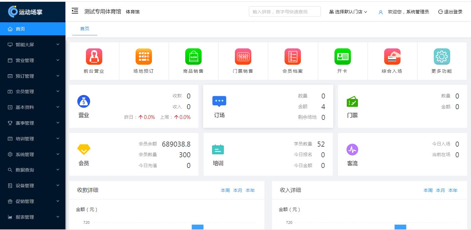 体育场馆智慧运营解决方案,王之王管理软件