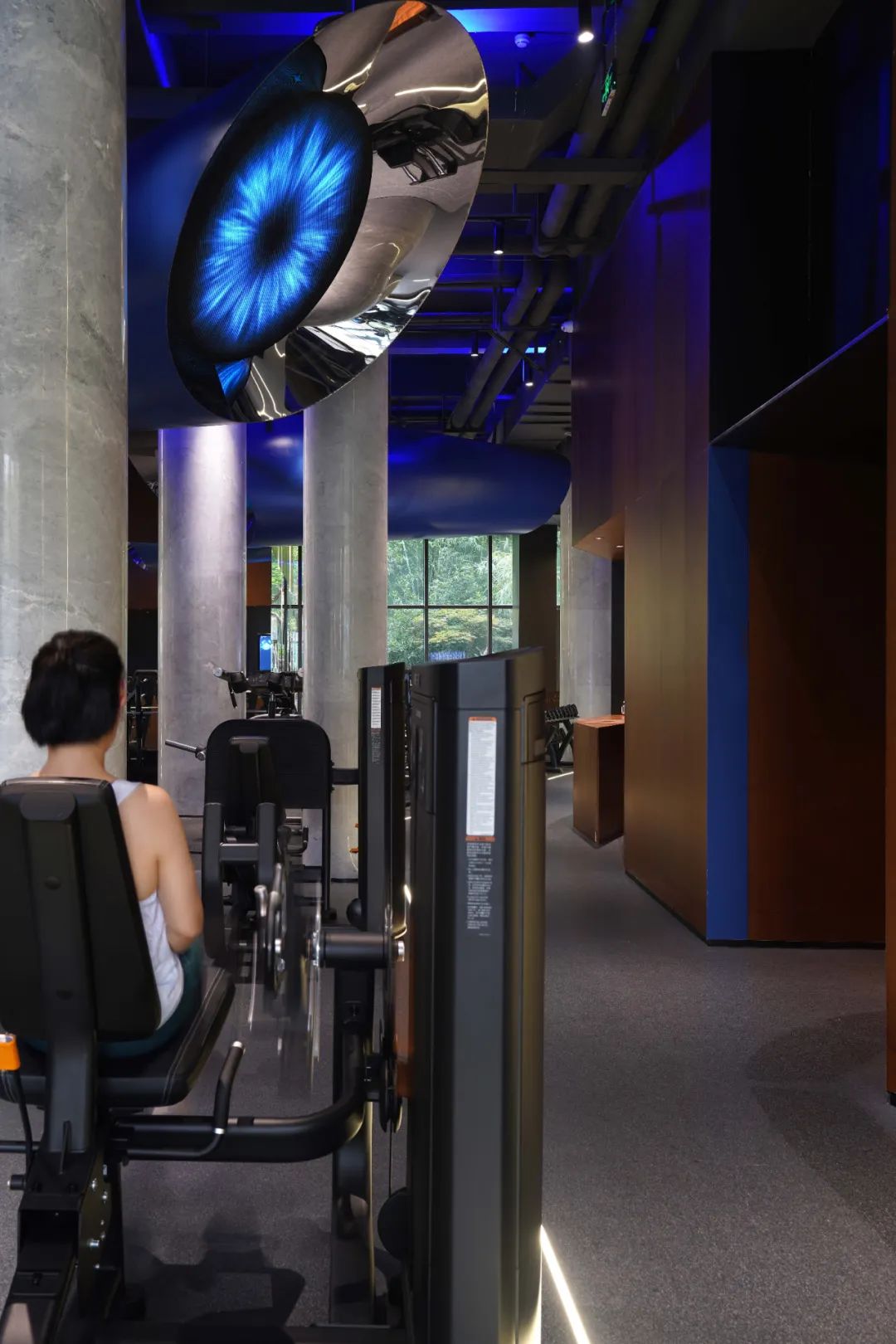 鼎合健身,高端健身房设计