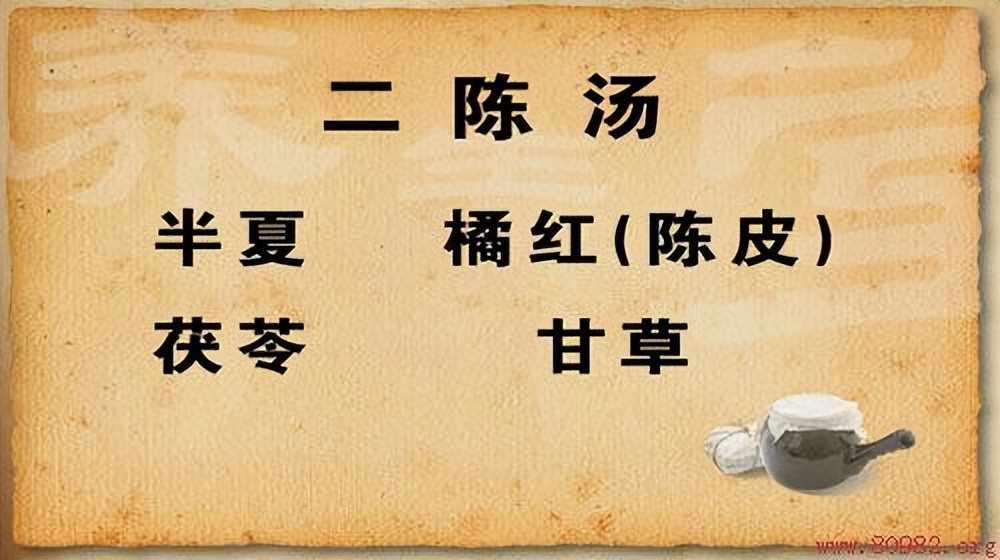 痰多，这个二陈汤祛痰是一把好手！