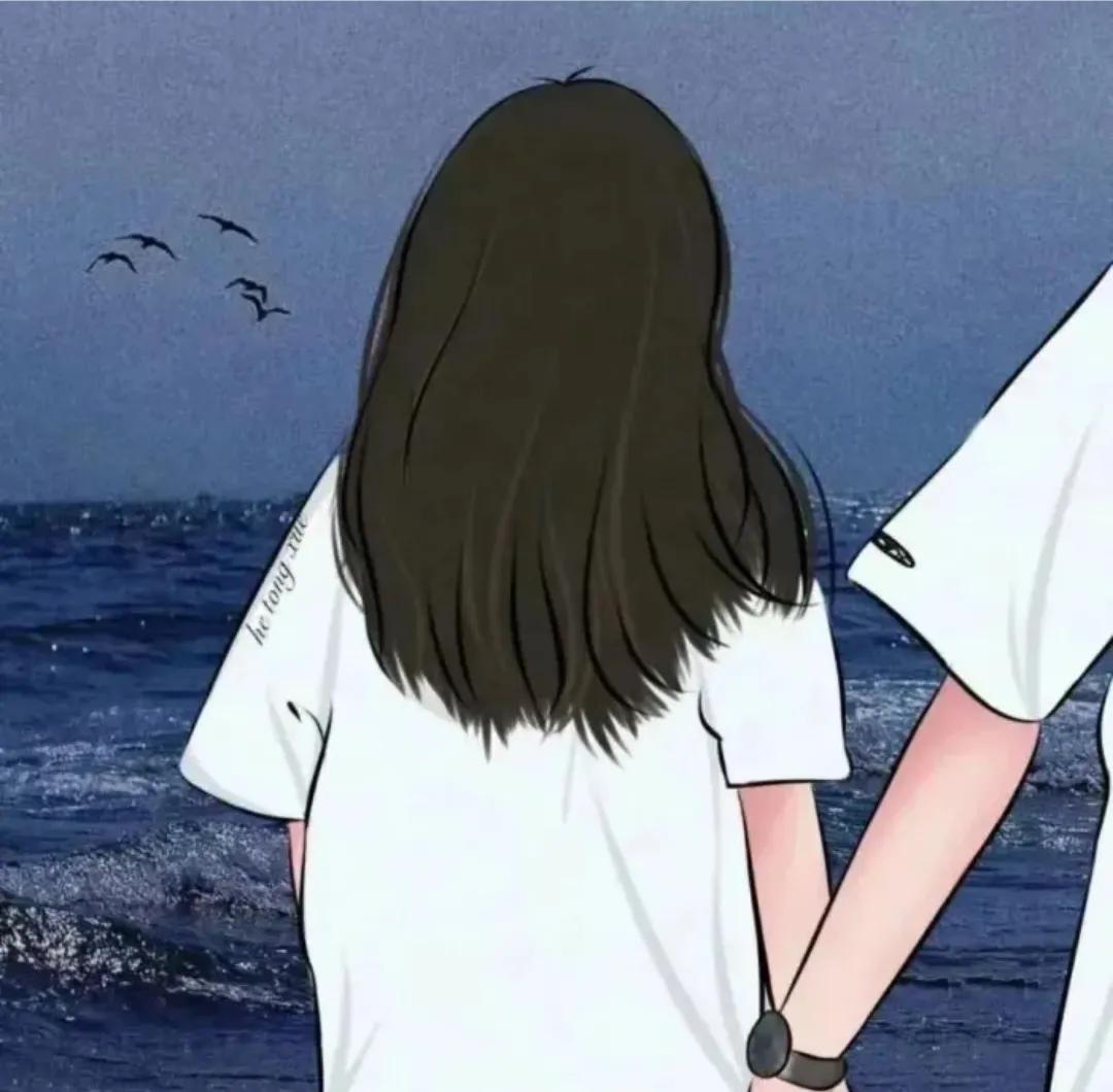 情侣头像阳光明媚五彩缤纷,阳光朝气的情侣头像