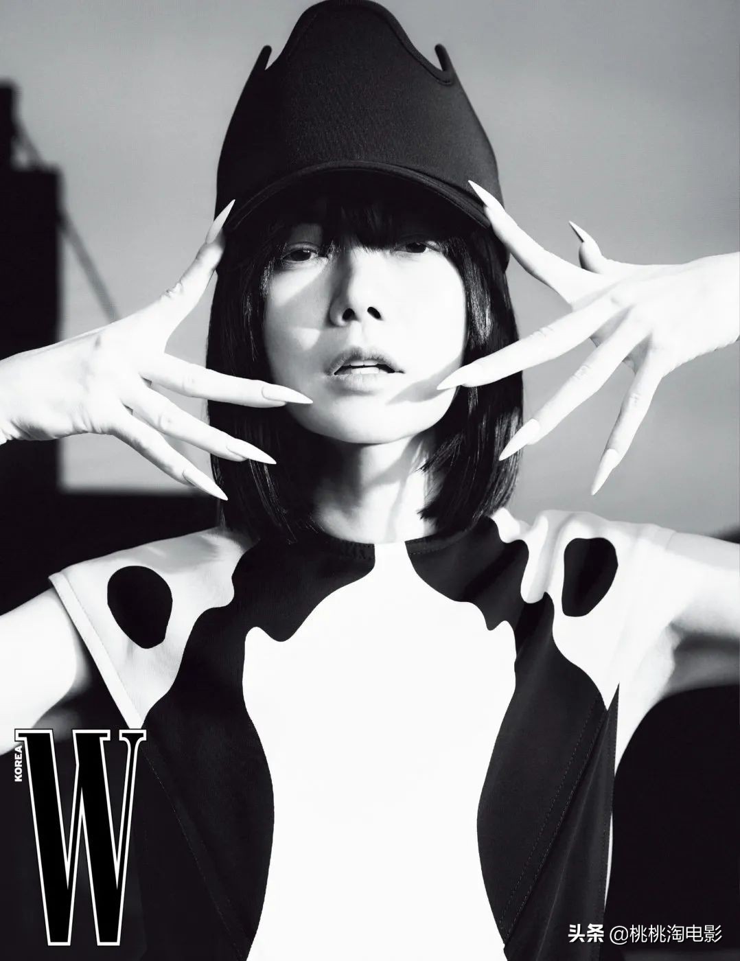 裴斗娜杂志大片,云图裴斗娜短发