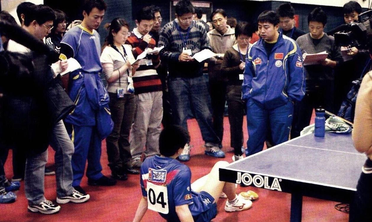 海量趣图记录国乒搞笑往事,九张图回忆国乒