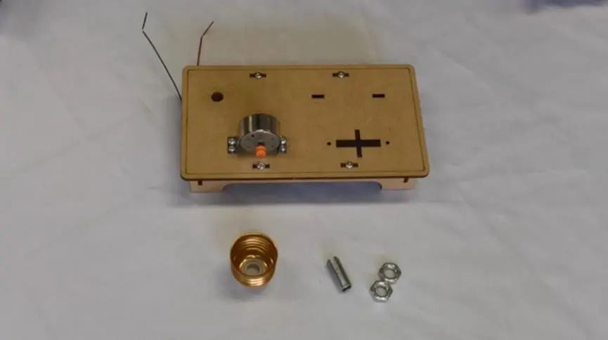 科学小制作发电灯,手工制作磁铁发电节能灯