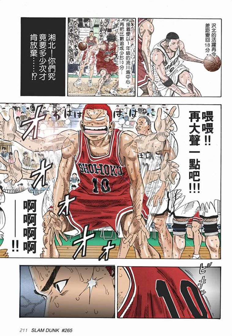 流川枫对战泽北漫画,流川vs泽北灌篮高手