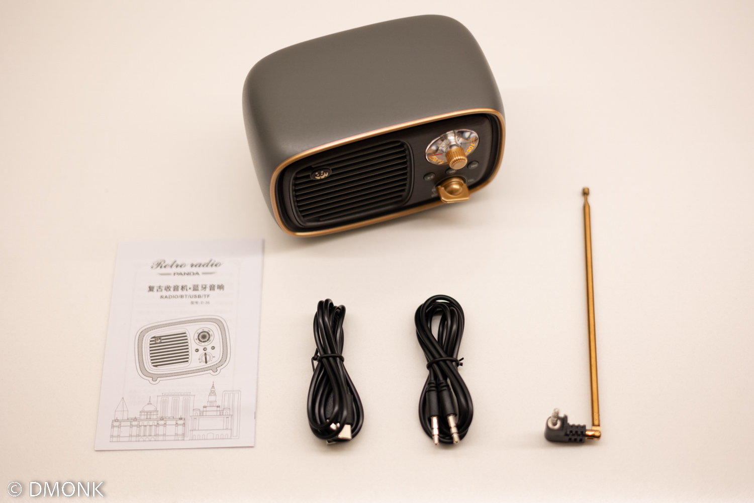 8090年代怀旧经典熊猫录音机,熊猫复古收音机蓝牙音箱