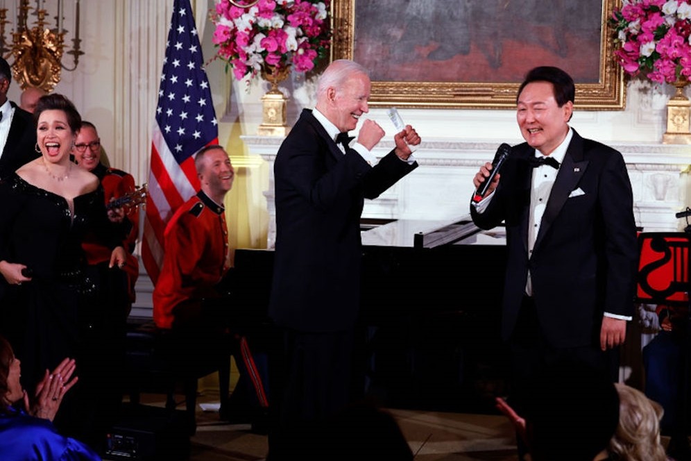 拜登会见尹锡悦最新消息,拜登要求尹锡悦唱歌全过程