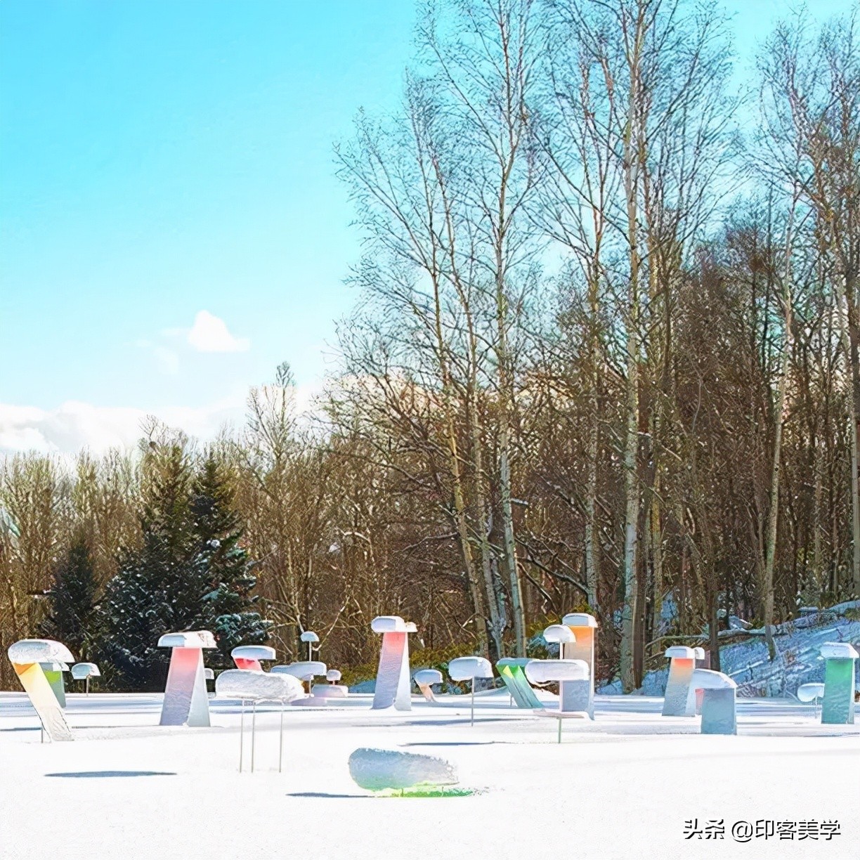 冰雪艺术作品红色宣纸,冰雪艺术书法作品素材