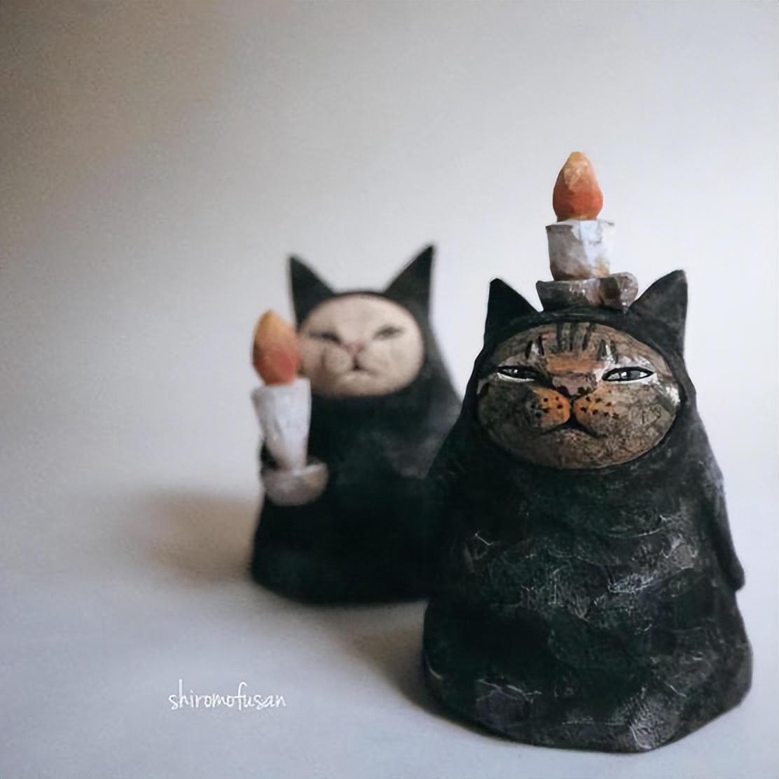 日本艺术家木雕猫,日本木雕艺术家猫
