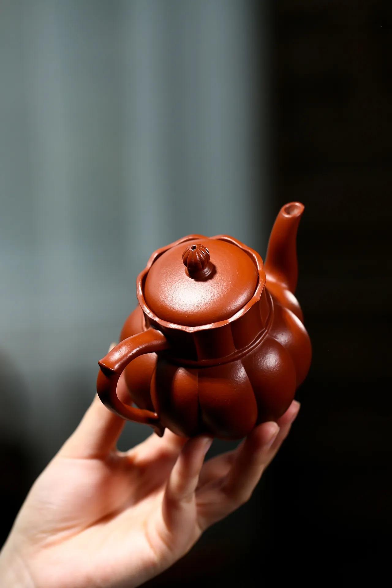 僧帽紫砂壶型,莲花僧帽紫砂壶