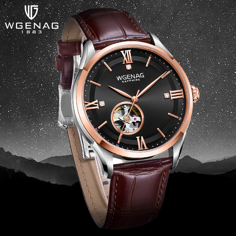 为啥男的喜欢机械表,瓦格纳男士机械手表咋样