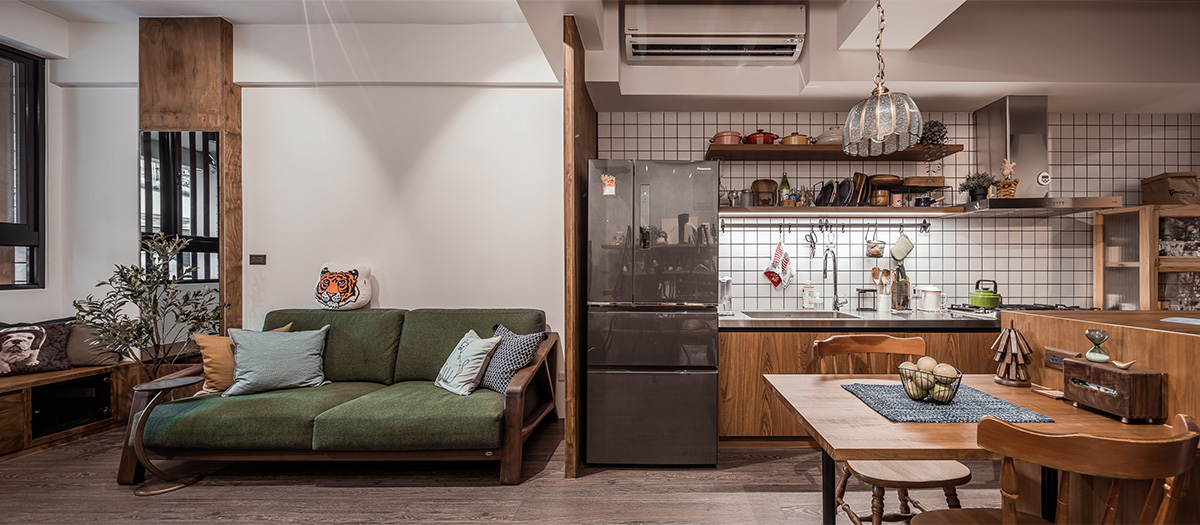 挑高两层小房间设计,40平米两层简约独立屋