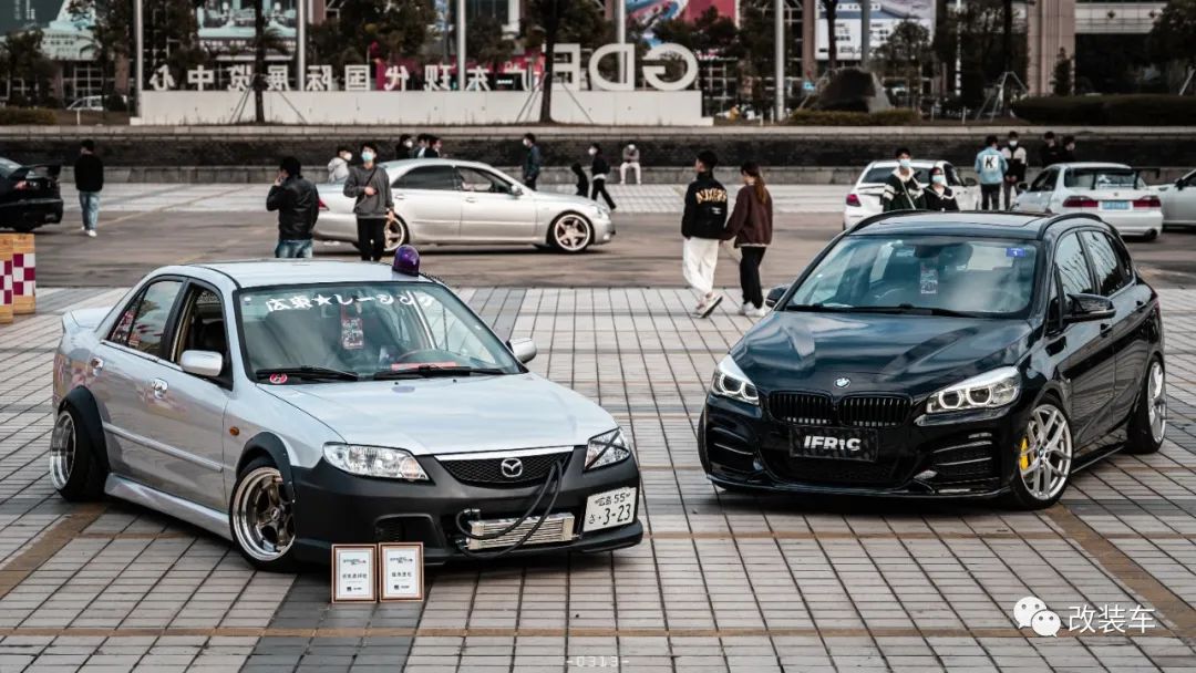 马自达323玩漂移,马自达323狂飙