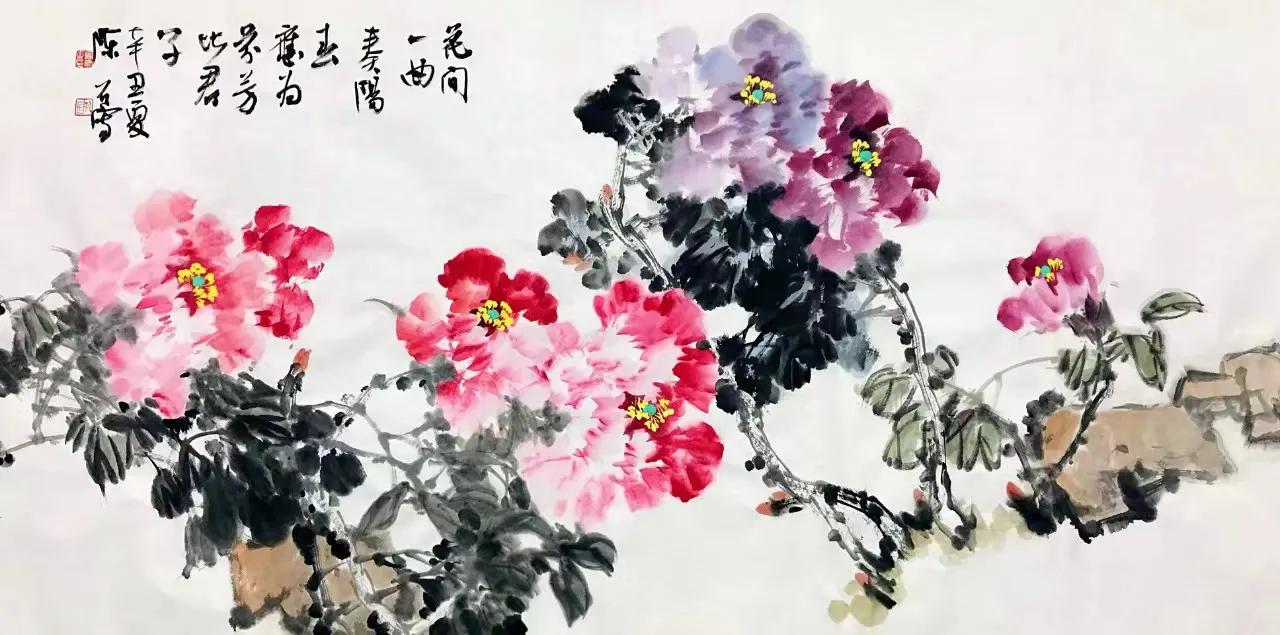 著名书画家陈石先生作品鉴赏,书法名家陈石