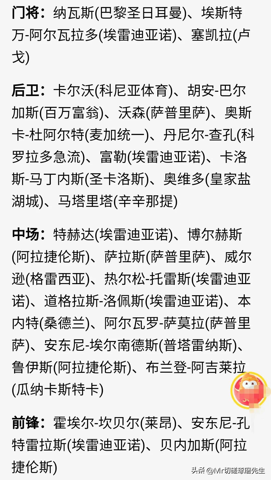 卡塔尔世界杯32支队伍,卡塔尔世界杯决赛两球队人员名单