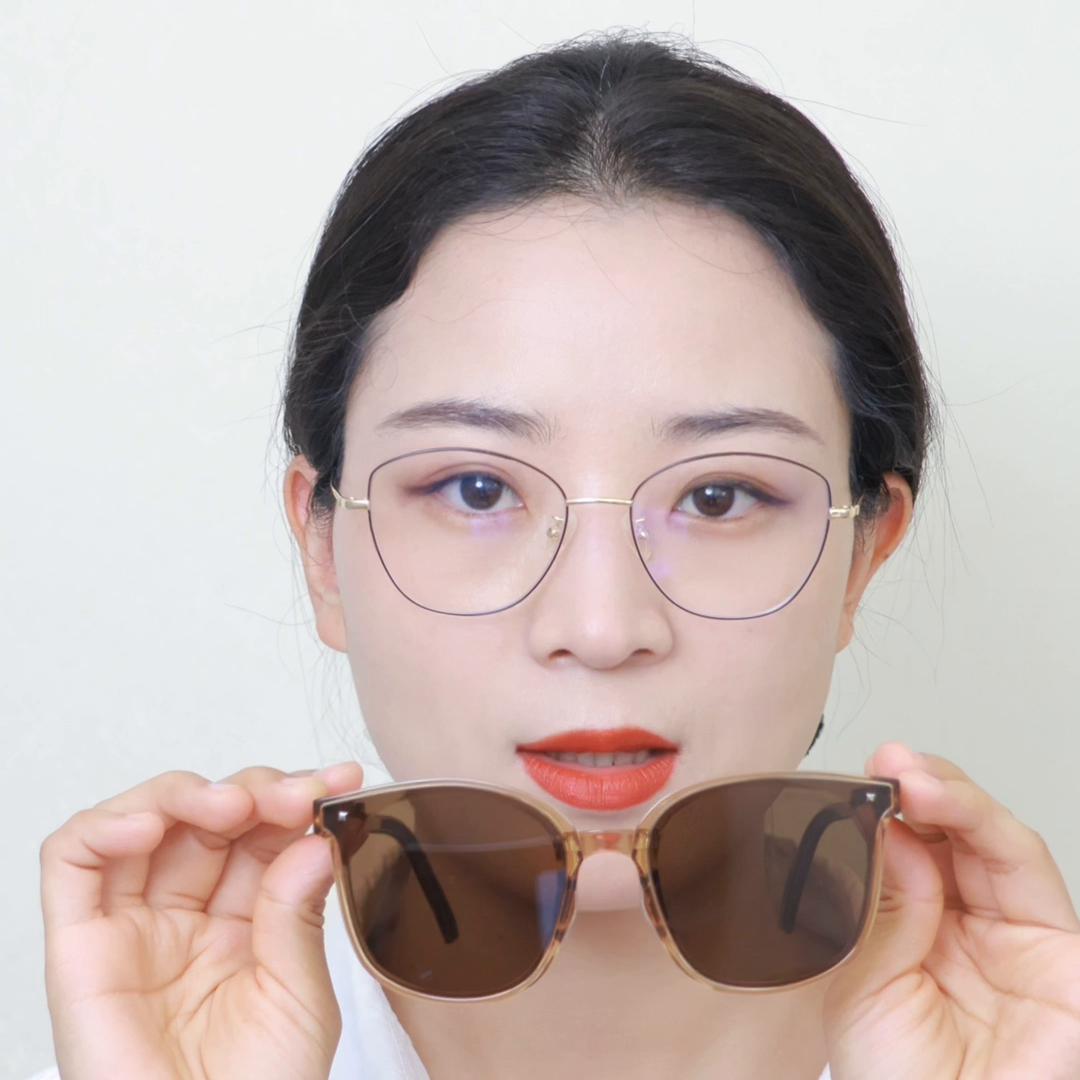 方圆脸如何选眼镜，这期给大家分享一下我在选眼镜时的一些...