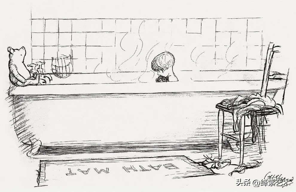 “爷青回”系列，一组罕见的小熊维尼原画，引起无数人共鸣