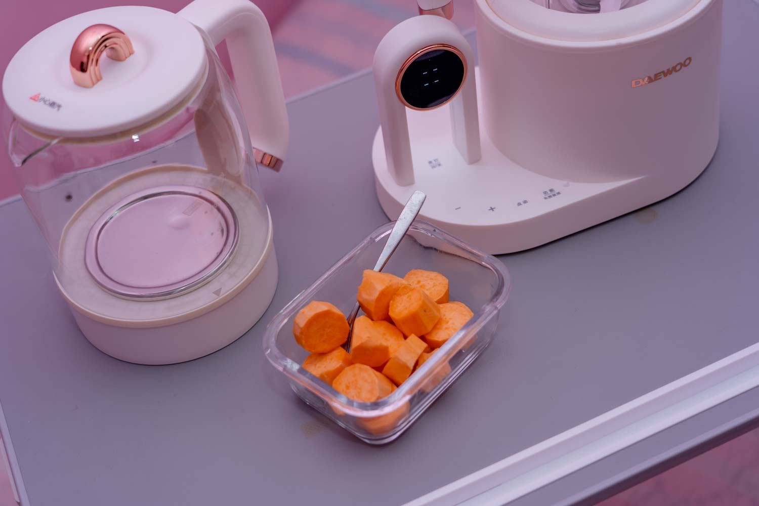 大宇家用热水壶,大宇二合一恒温壶