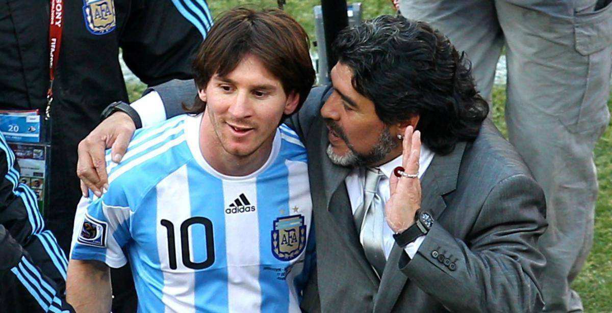 梅西vs贝利马拉多纳,梅西和马拉多纳谁更厉害