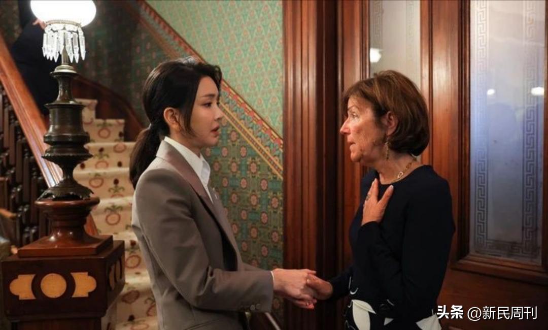 韩国总统夫人金建熙穿搭,韩国第一夫人在美国的时装秀