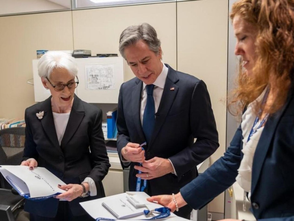 中美会谈舍曼讲了什么,中美舍曼会谈