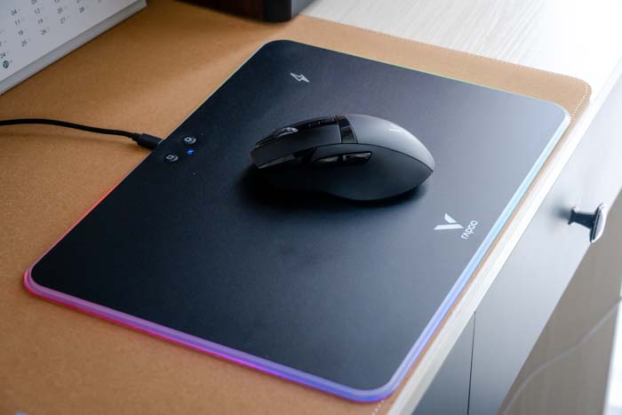 雷柏v10c布面鼠标垫,雷柏v10rgb鼠标垫能充狗屁王吗