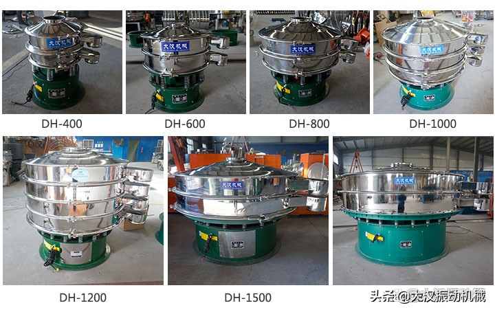 圆形振动筛十种常见问题,标准式振动筛介绍