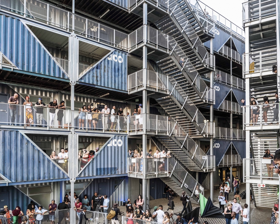 南非桶型公寓,集装箱公寓设计