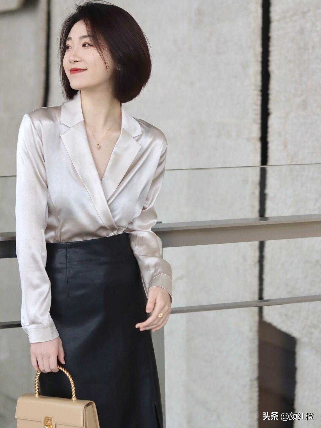 今年流行的职场穿搭女士,明亮色职场风穿衣搭配