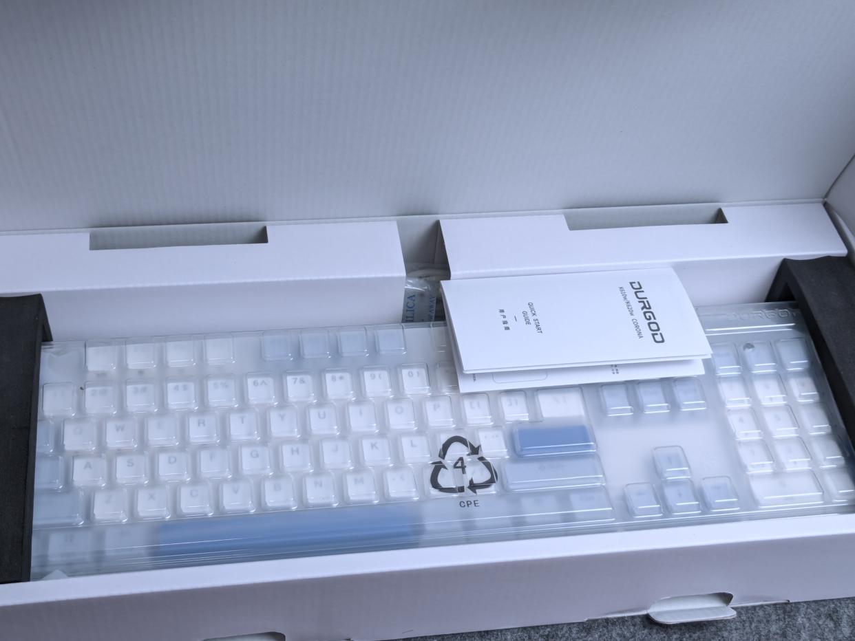 杜伽K610W无线机械键盘,杜伽k330机械键盘评测