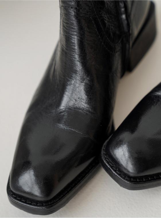 大衣穿搭直筒裤靴子,冬天搭配靴子要穿几分裤