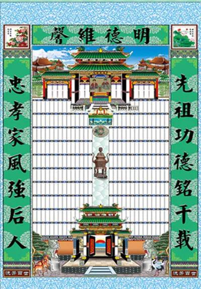 老家过年的习俗—请家堂