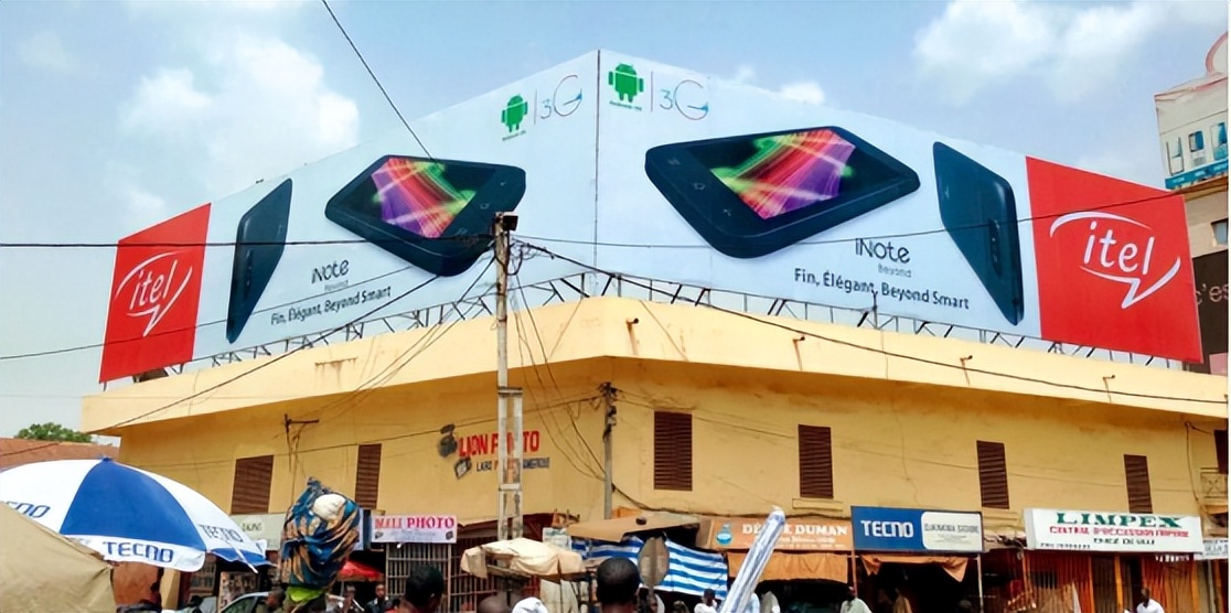 传音手机的称雄路：用好了户外广告，迅速打下非洲市场半壁江山