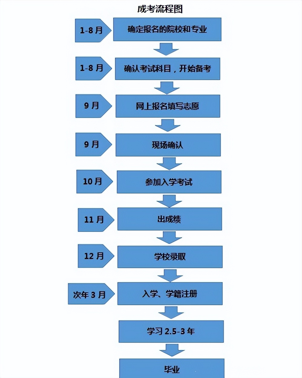 重庆成人高考报名流程,湖北成人高考报名流程和费用