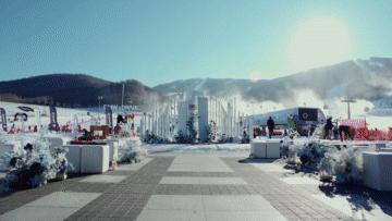 松花湖玩雪,松花湖滑雪活动