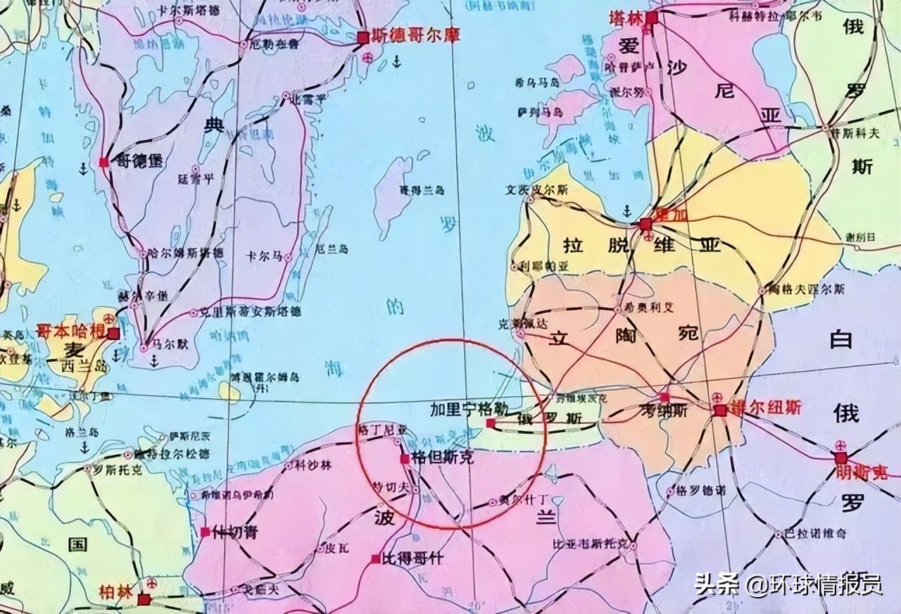 俄罗斯的加里宁格勒为什么叫飞地,为什么加里宁格勒是德国领土
