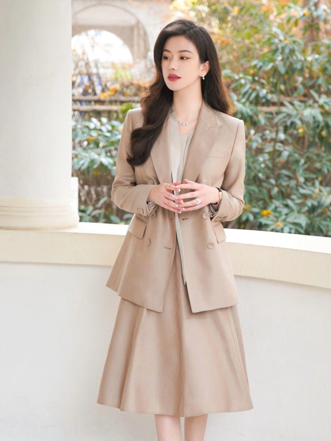 不同职场西装穿搭,职场想要正式又不刻板的穿搭