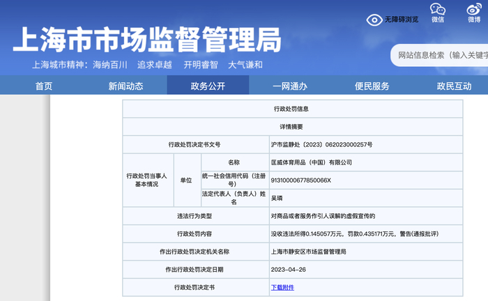 匡威旗舰店因虚假宣传被处罚,匡威被耐克收购的原因