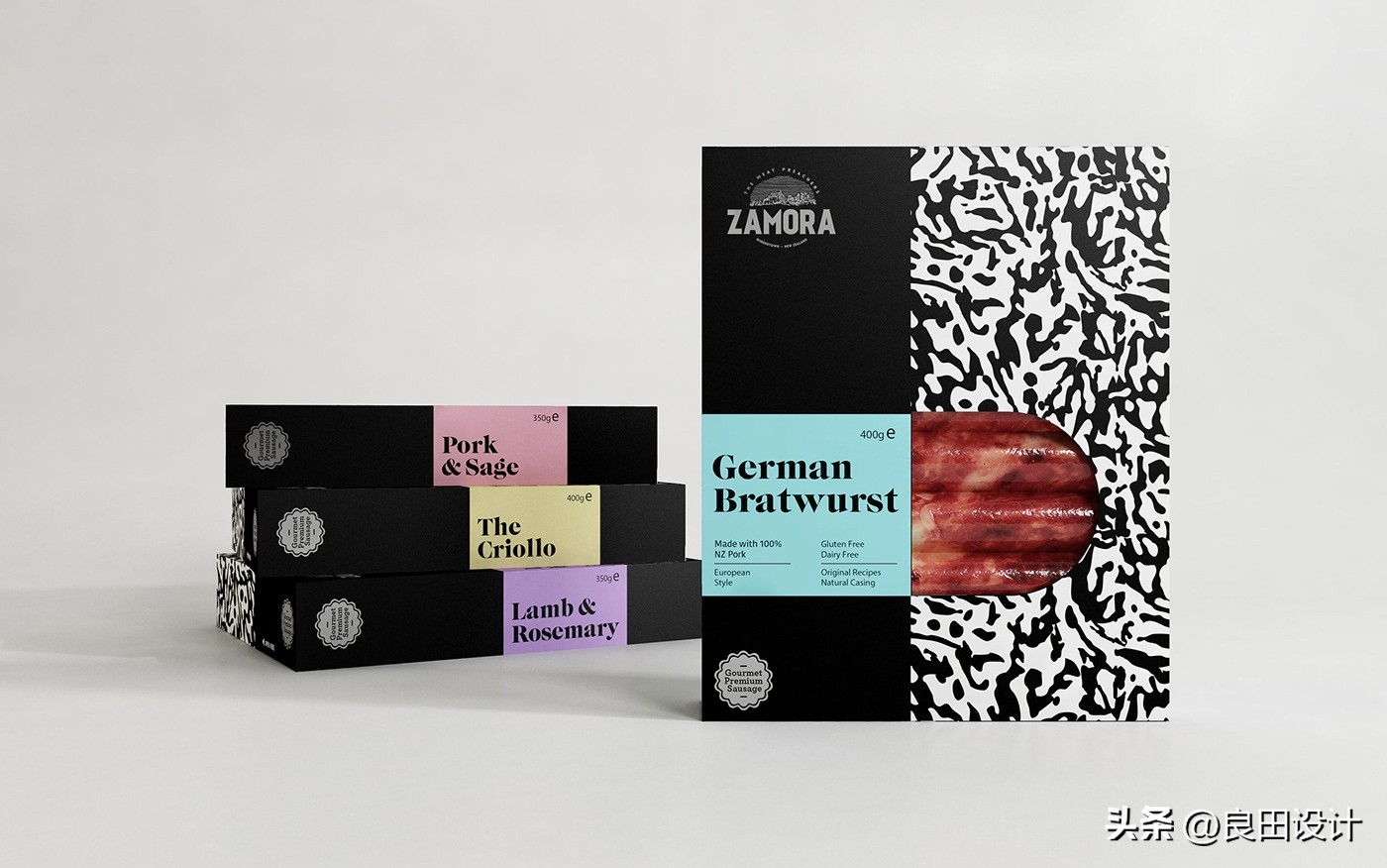 奇葩的香肠包装设计,食品包装香肠包装设计图
