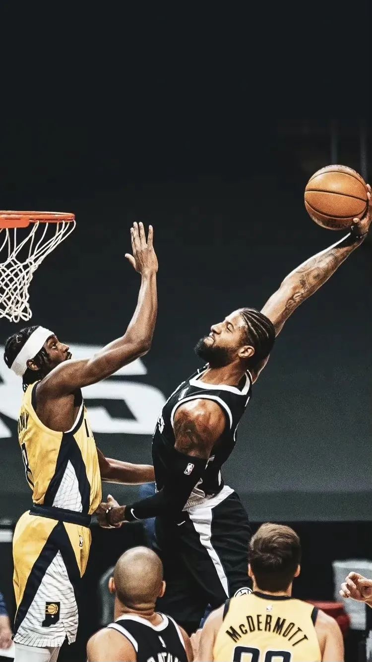 保罗乔治13号霸气高清壁纸,保罗乔治ipad壁纸