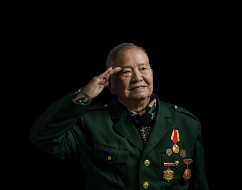 用歌声点亮歌声系列之一：靖江独立团老战士郭保才传唱经典