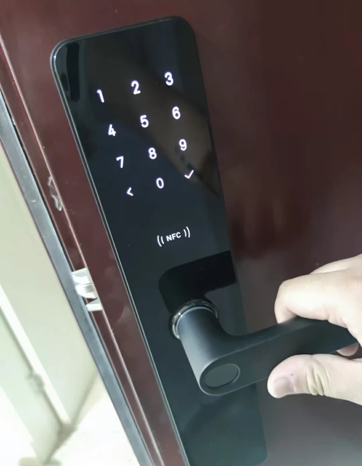 智能门锁开门程序和关门程序反了,智能门锁开门就关门