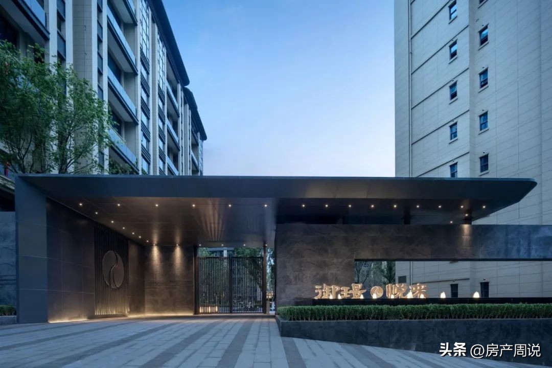 高档小区大门入口图片欣赏,高档小区大门入口门楼图