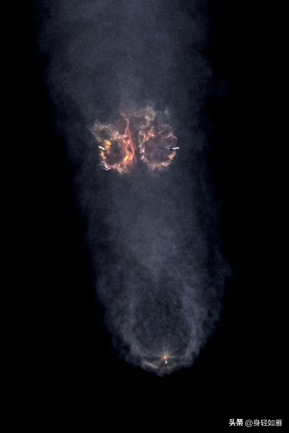 世界第二强导弹,最新猎鹰火箭发射