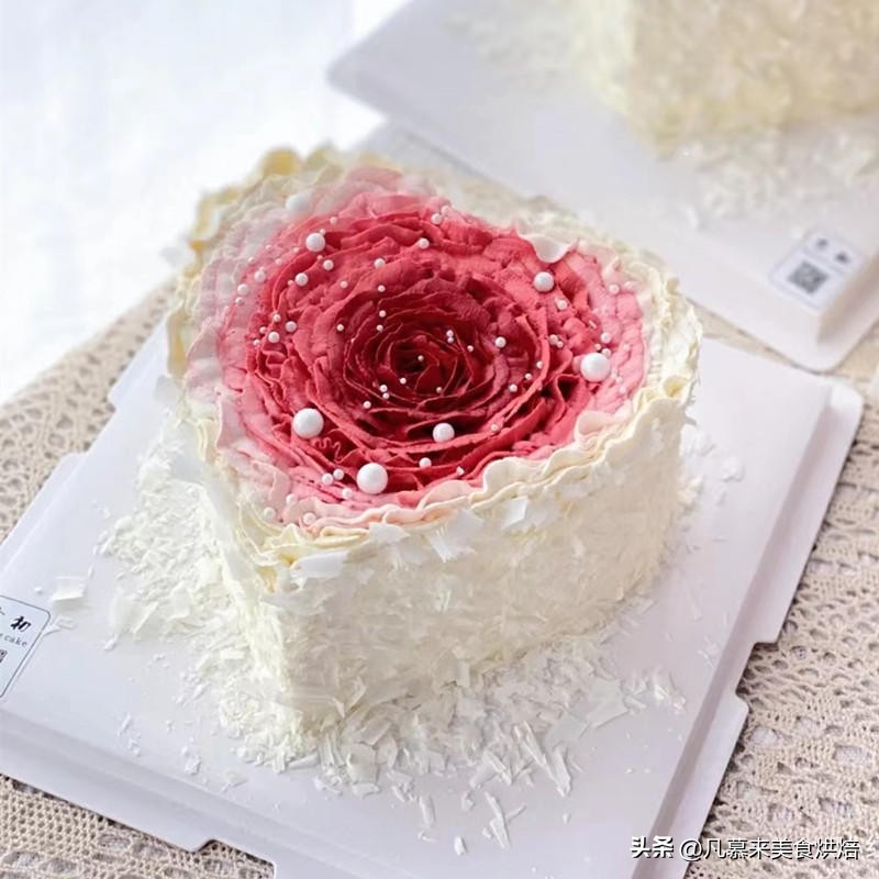 情人节蛋糕图片大全最新款,小红书上最火的情人节蛋糕图
