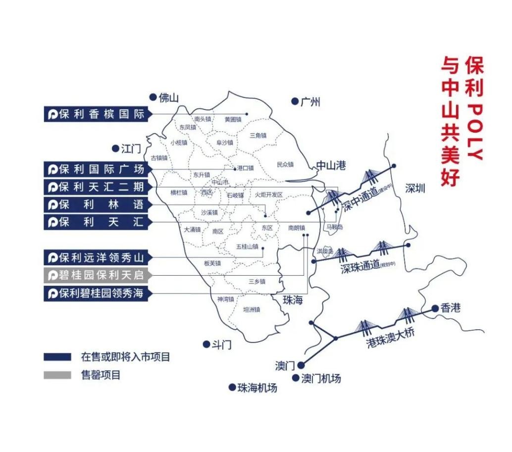 中山马鞍岛保利天汇左岸项目现状,中山保利天汇左岸值得购买吗